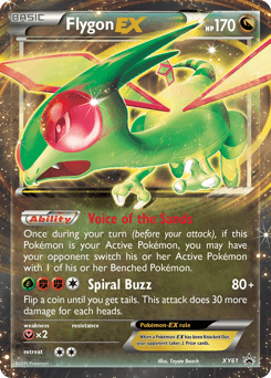 Flygon-EX XY61/211 — XY Black Star Promos
