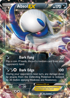Absol-EX XY62/211 — XY Black Star Promos