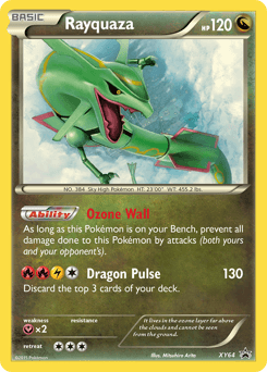 Rayquaza XY64/211 — XY Black Star Promos
