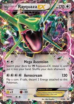 Rayquaza-EX XY66/211 — XY Black Star Promos