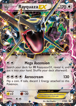 Rayquaza-EX XY69/211 — XY Black Star Promos