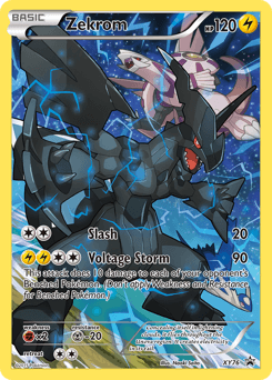 Zekrom XY76/211 — XY Black Star Promos