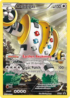 Regigigas XY82/211 — XY Black Star Promos