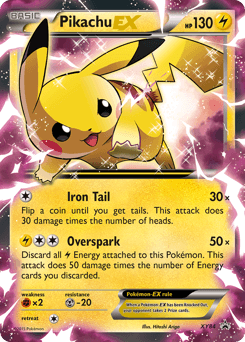 Pikachu-EX XY84/211 — XY Black Star Promos