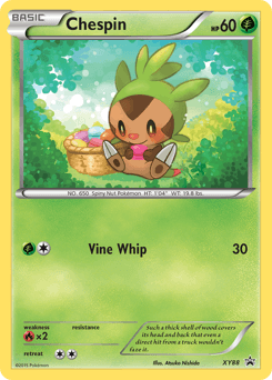 Chespin XY88/211 — XY Black Star Promos