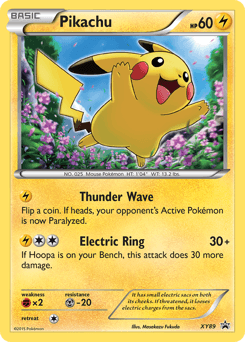 Pikachu XY89/211 — XY Black Star Promos