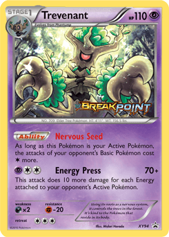 Trevenant XY94/211 — XY Black Star Promos
