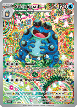 Seismitoad 105/86 — Black Bolt