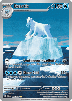 Beartic 110/86 — Black Bolt