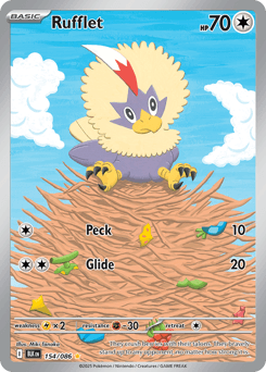 Rufflet 154/86 — Black Bolt