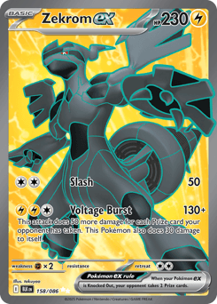 Zekrom ex 158/86 — Black Bolt