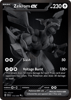 Zekrom ex 172/86 — Black Bolt
