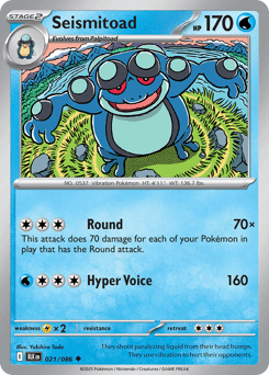 Seismitoad 21/86 — Black Bolt
