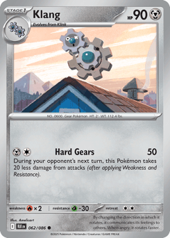 Klang Pokémon card