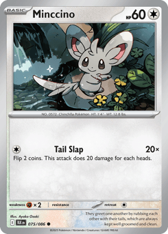 Minccino 75/86 — Black Bolt