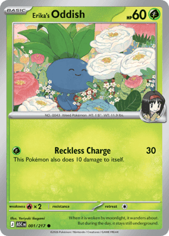 Erika's Oddish 1/217 — Ascended Heroes
