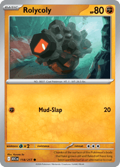 Rolycoly Pokémon card
