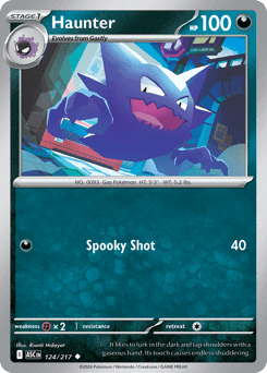 Haunter 124/217 — Ascended Heroes