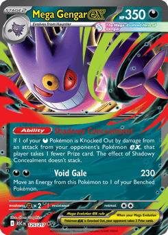 Mega Gengar ex 125/217 — Ascended Heroes