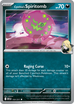 Cynthia's Spiritomb 133/217 — Ascended Heroes