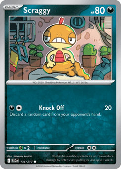 Scraggy 134/217 — Ascended Heroes