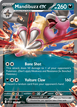 Mandibuzz ex 139/217 — Ascended Heroes