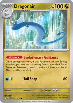 Dragonair Pokémon card