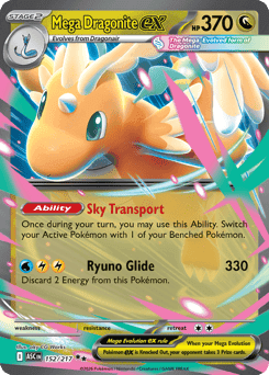 Mega Dragonite ex 152/217 — Ascended Heroes