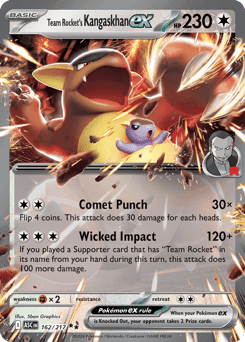 Team Rocket's Kangaskhan ex 162/217 — Ascended Heroes