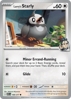 Larry's Starly 168/217 — Ascended Heroes