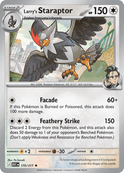 Larry's Staraptor 170/217 — Ascended Heroes