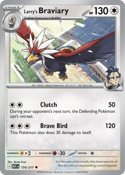 Larry's Braviary 174/217 — Ascended Heroes
