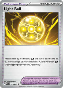 Light Ball 191/217 — Ascended Heroes