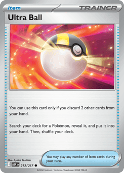 Ultra Ball 213/217 — Ascended Heroes