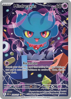 Misdreavus 233/217 — Ascended Heroes