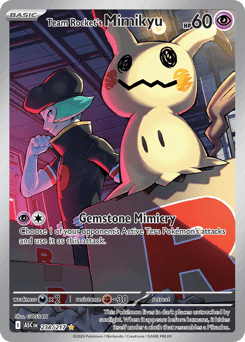 Team Rocket's Mimikyu 238/217 — Ascended Heroes