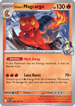 Ethan's Magcargo 24/217 — Ascended Heroes