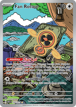 Fan Rotom 250/217 — Ascended Heroes