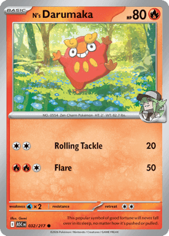 N's Darumaka 32/217 — Ascended Heroes