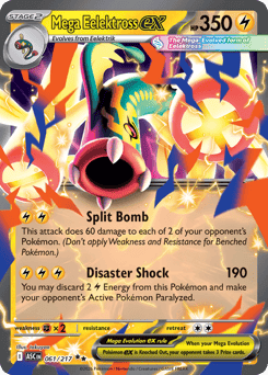 Mega Eelektross ex 61/217 — Ascended Heroes