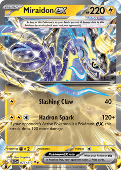 Miraidon ex 73/217 — Ascended Heroes