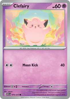 Clefairy 74/217 — Ascended Heroes