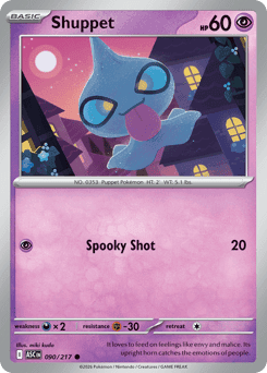 Shuppet 90/217 — Ascended Heroes
