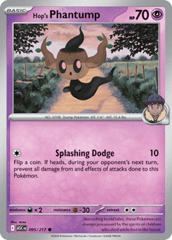 Hop's Phantump 95/217 — Ascended Heroes