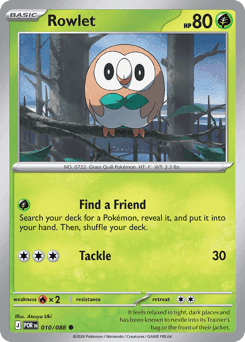 Rowlet 10/88 — Perfect Order