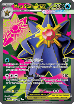Mega Starmie ex 102/88 — Perfect Order