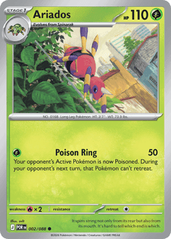 Ariados Pokémon card