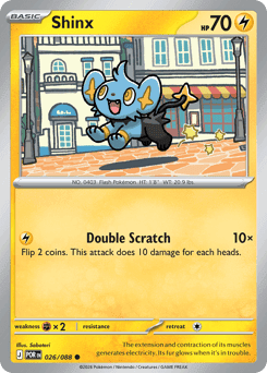 Shinx Pokémon card