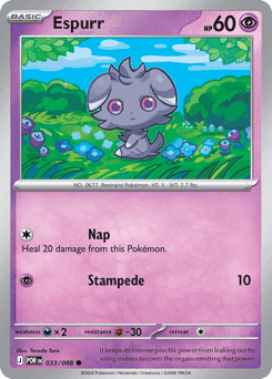 Espurr 33/88 — Perfect Order