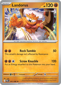 Landorus Pokémon card
